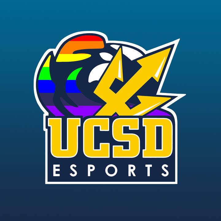 UCSD Esports Logo: Pride Version